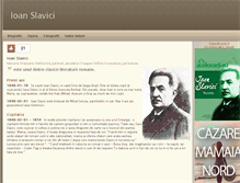 Tablet Screenshot of ioanslavici.eu